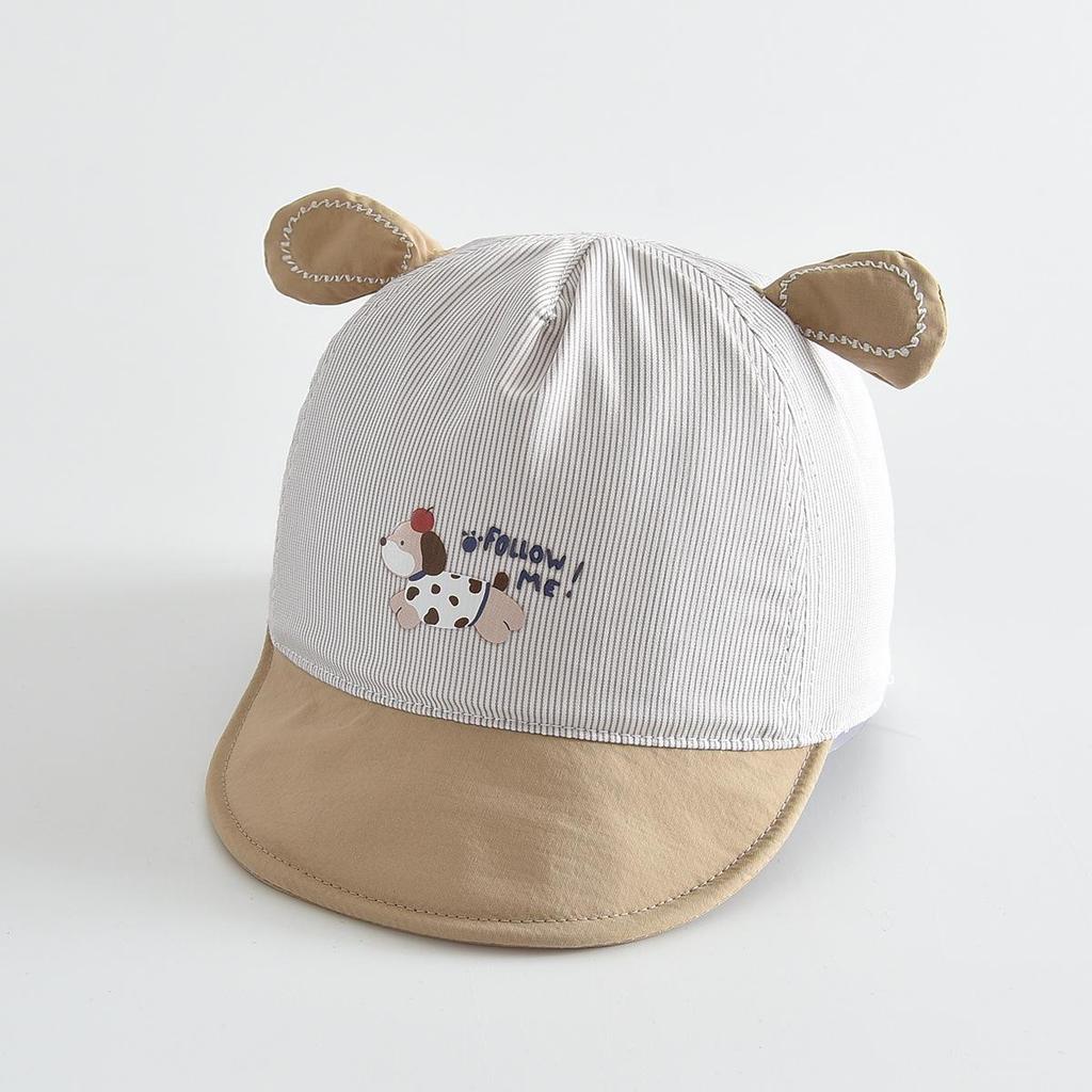 Children's 3D Ear Duckbill Baseball Cap - Cartoon Dog Sun Hat for Boys and Girls