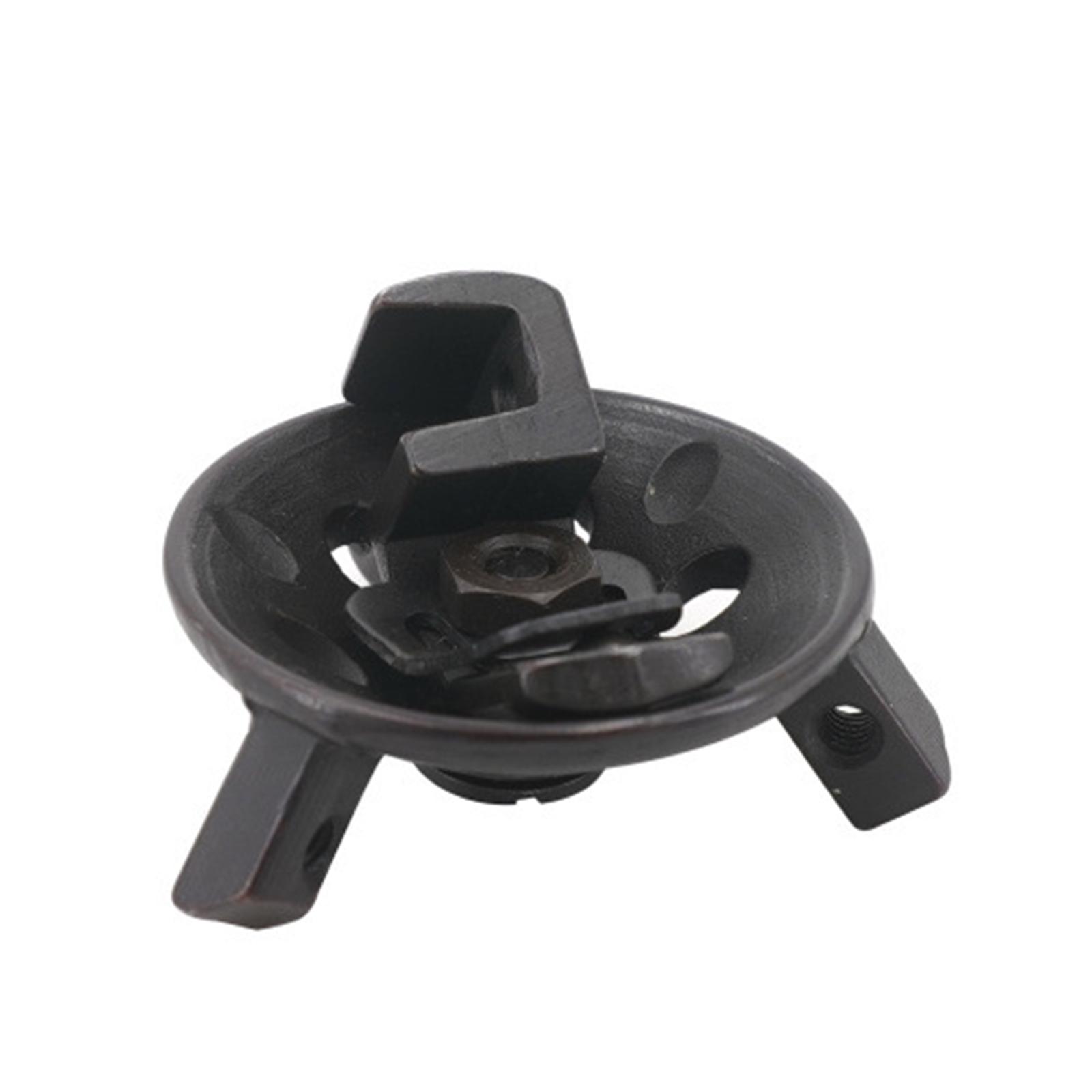 

Вращающаяся на 360 градусов подставка для прижимной лапки швейной машины, вмещает 3 плоские лапки, многофункциональный держатель-подставка для прижимных лапок