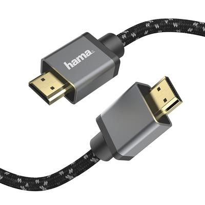 Hama Germany Ultra High Speed Stecker m HDMI™ Kabel, Zertifiziert, - Stecker, 8K, Alu, 5.0