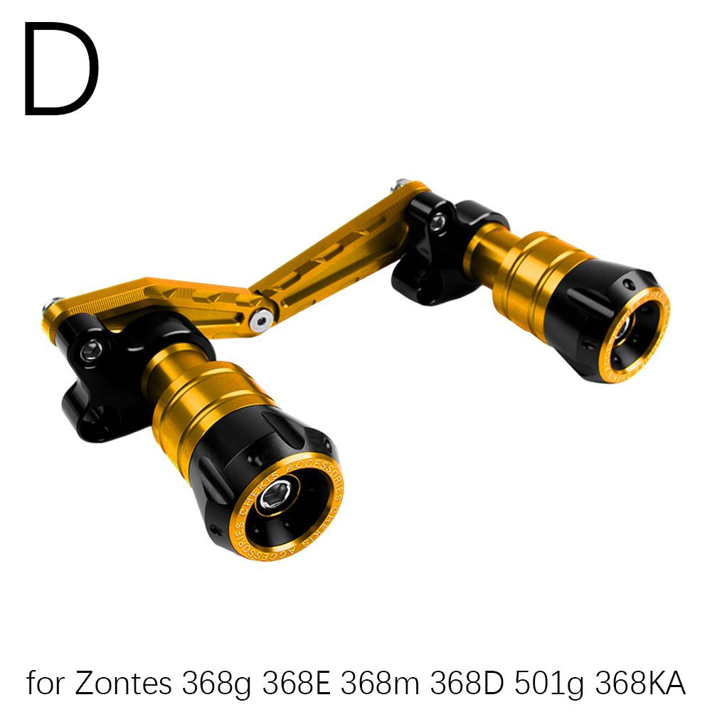 

Modified Exhaust Pipe For Zontes 501g/368g/368e/368d/368m/368k Modified Exhaust Pipe Anti-Fall Stick Reversing Protective Ball