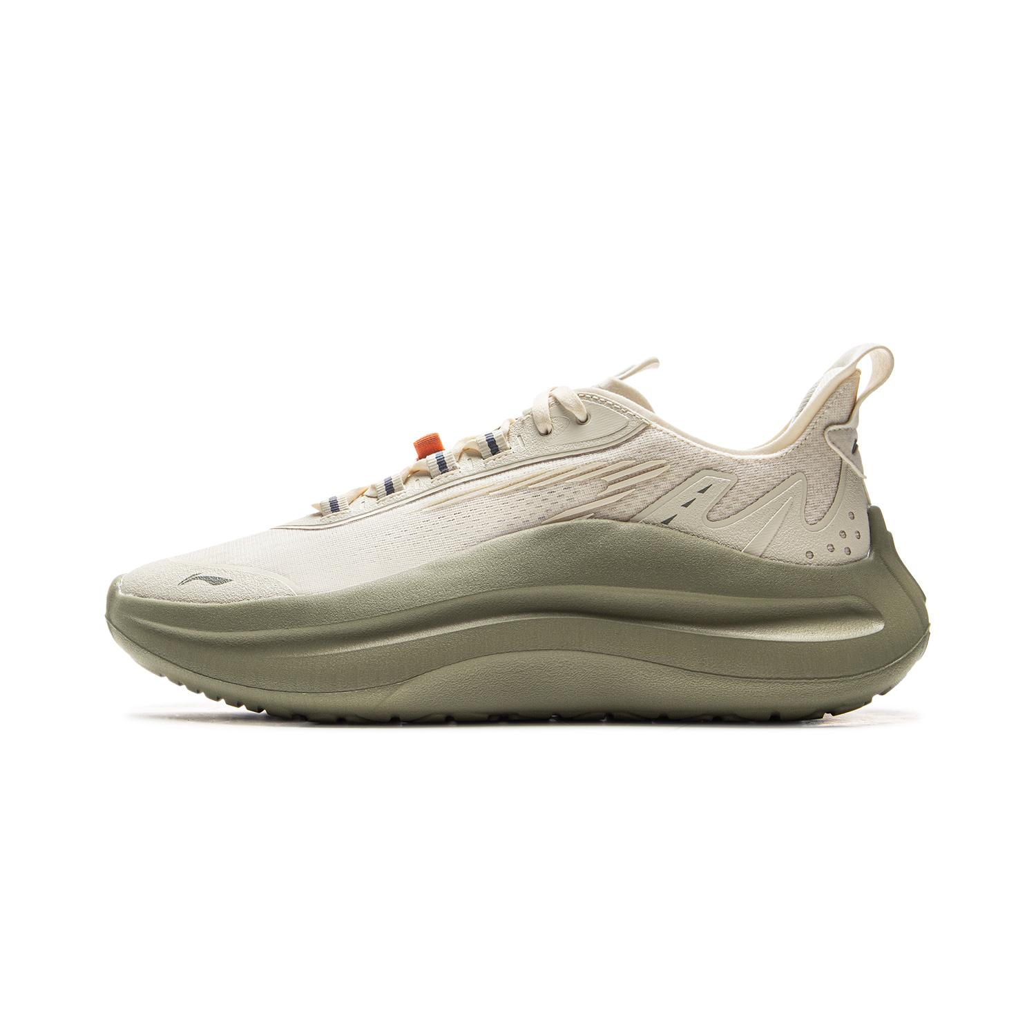 

New LiNing Shock Absorbers Slip Resistant, Abrasion Resistant, Lightweight Low Top Casual Shoes Men s Beige AGLV023-2 45