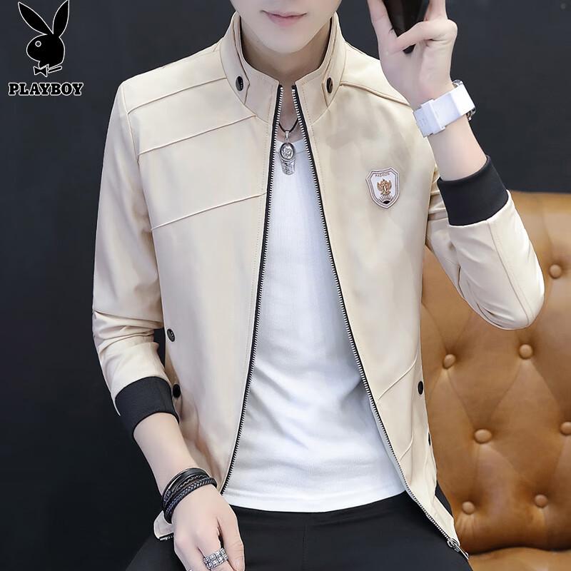 PLAYBOY Men's Casual Slim Fit Jacket