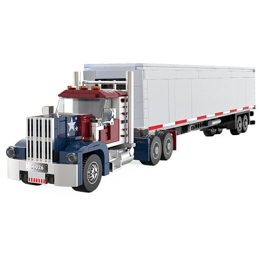 Set Blocuri SUV Vehicul Urban - Camion de Pompieri, Mașină de Poliție și Remorcă Container Set Model 3D, Scenă de Salvare Urbană DIY, Cadou pentru Învățare STEM