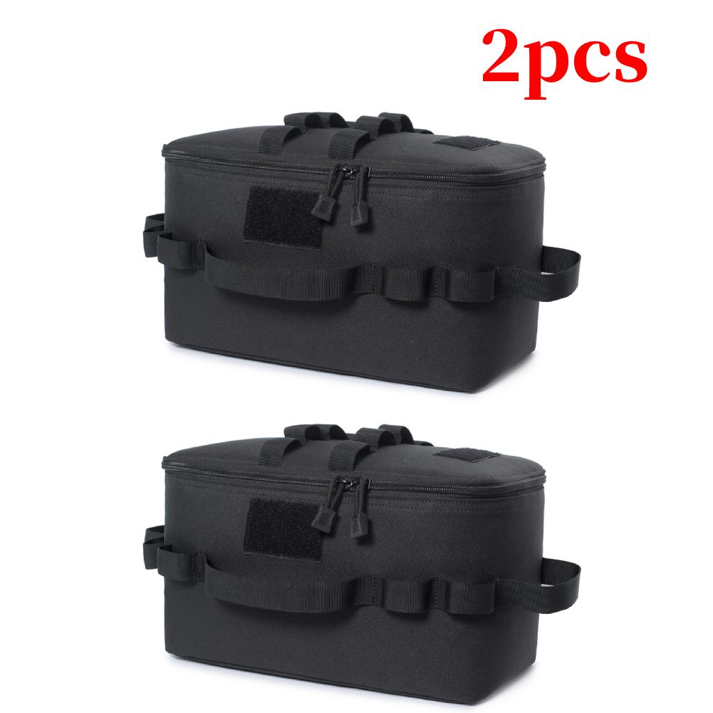 Outdoor Camping Gas Tank Storage Bag Scratch Resistant Large Capacity Ground Nail Tool Bag Gas Canister Picnic Holder Organizer