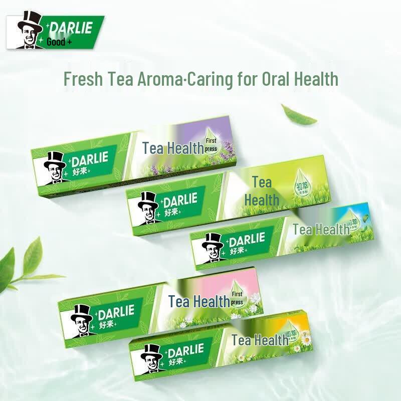 Darlie Tea Health Longjing Green Tea Fluoride Toothpaste