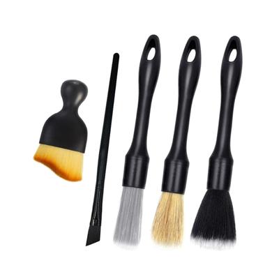 Autobürste, Detailbürste, Felge, Für Karosserie, 5 Typen, Set mit 5, Für