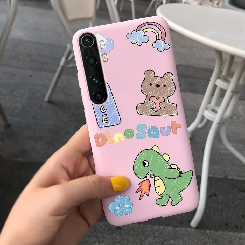 For Xiaomi Mi Note 10 Lite Case 6.47" Fashion Cute Girls Painted Soft TPU Cover For Xiaomi Note 10 Lite MiNote10 Lite Phone Case