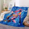 1PC K POP Demon Hunters, Huntrix Blanket, Throw For Sofa, Bed, Travel, Camping, Livingroom,