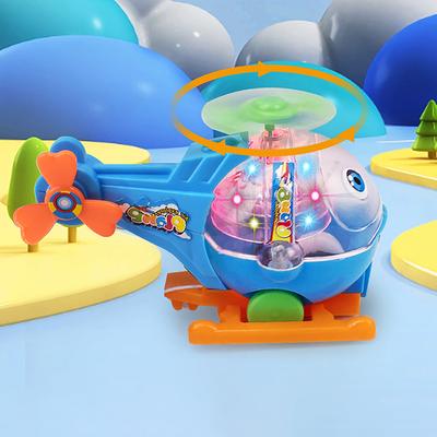 Klassische Cartoon Seil Hubschrauber Kinder Unterhaltung Wind-Up Spielzeug Propeller Fahrzeuge Spielzeug