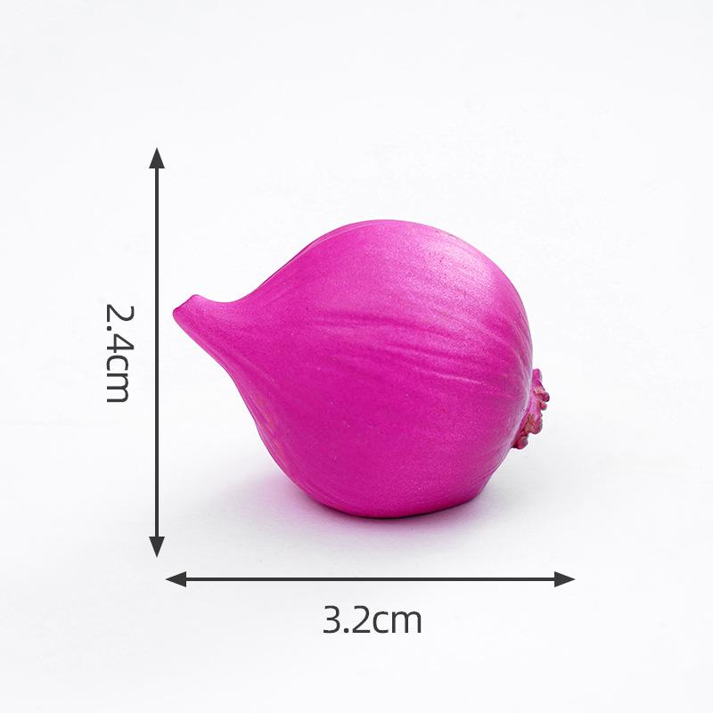 5/10Pcs Simulation Vegetable Small Decorate DIY Photography Landscape Toys Peppers Corn Broccoli Onion Small Vegetable Ornaments
