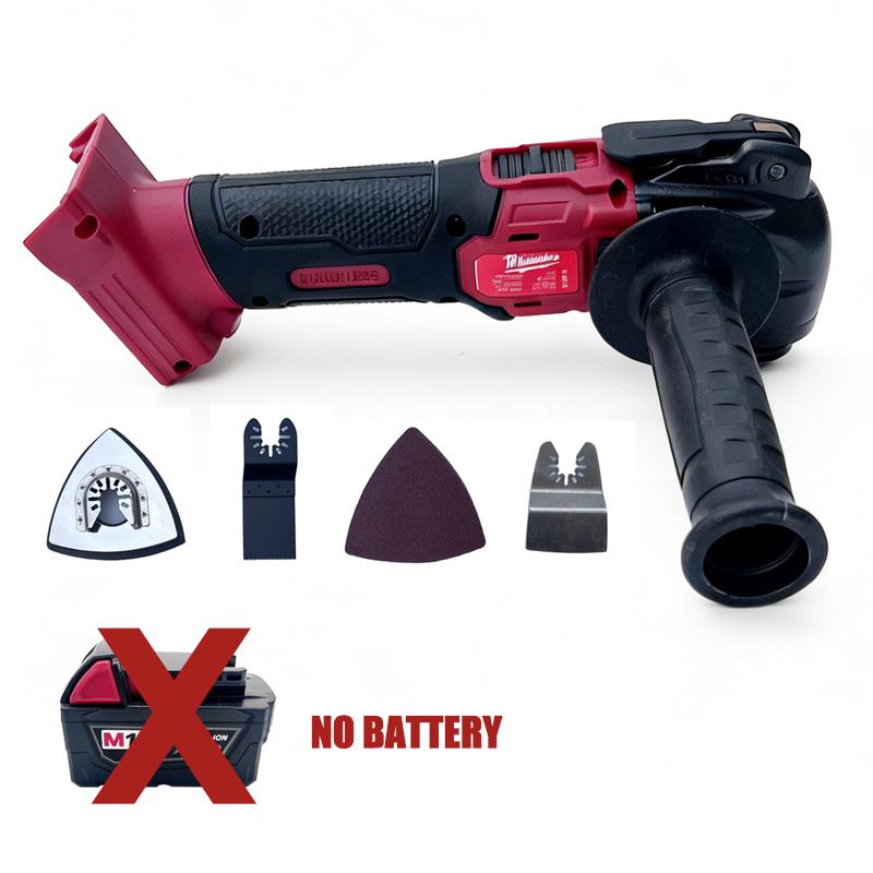 Milwaukee Brushless Multi Functional Oscillating Tool 6 Gear Renovator Cordless Vibration Electric Trimmer Tools 18V Battery