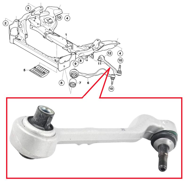 Front Control Arm 31122405859 31122405860 For BMW E81 E87 116 120 125 130 E90 E91 E92 E93 316 318 320 323 325 328 330 335