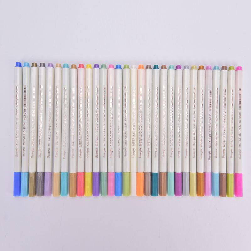 Buy 30 Colors Fine And Brush Dual Tips Colouring Pens Felt Tip 