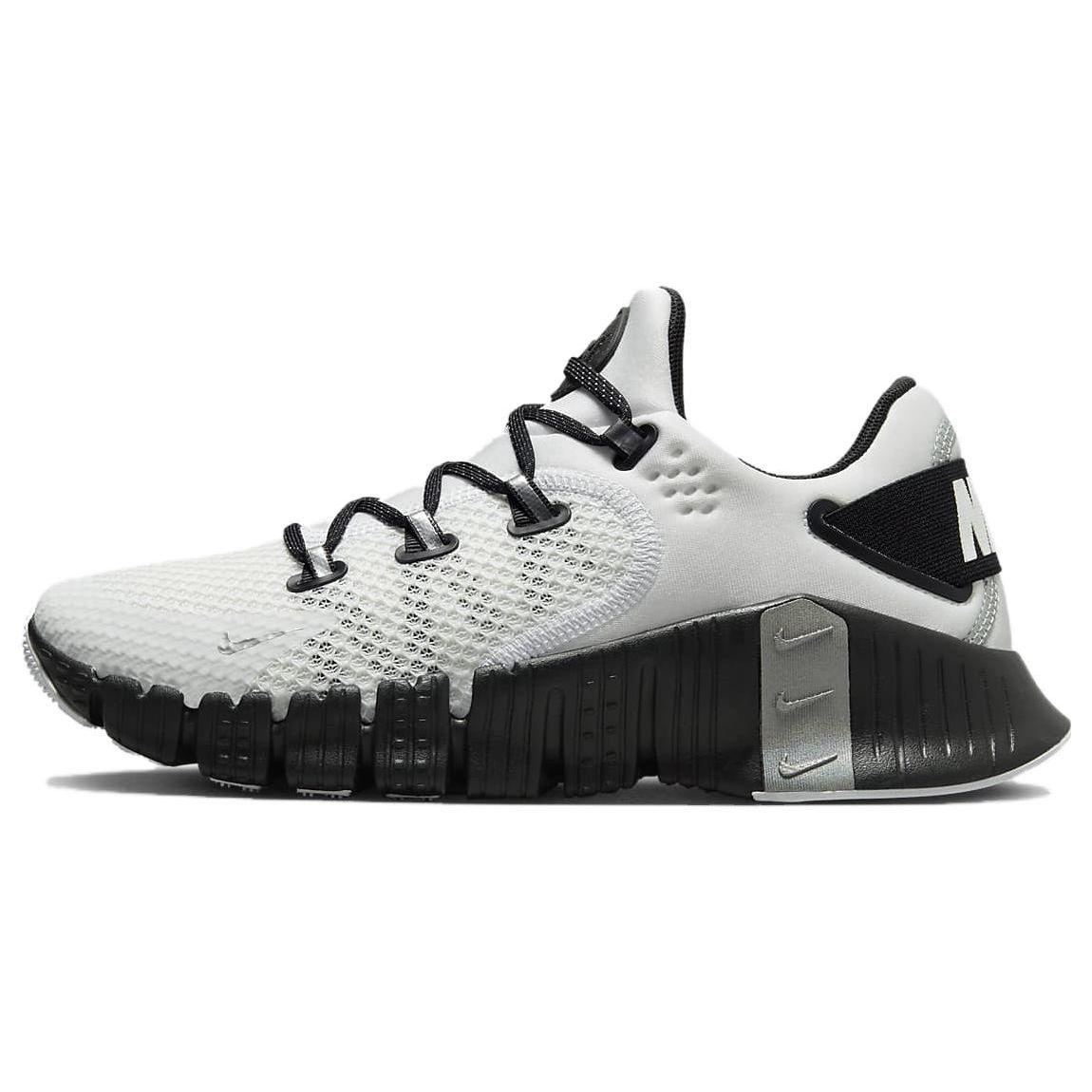Nike Free Metcon 4 Premium White Black Silver DQ4678-100 36.5