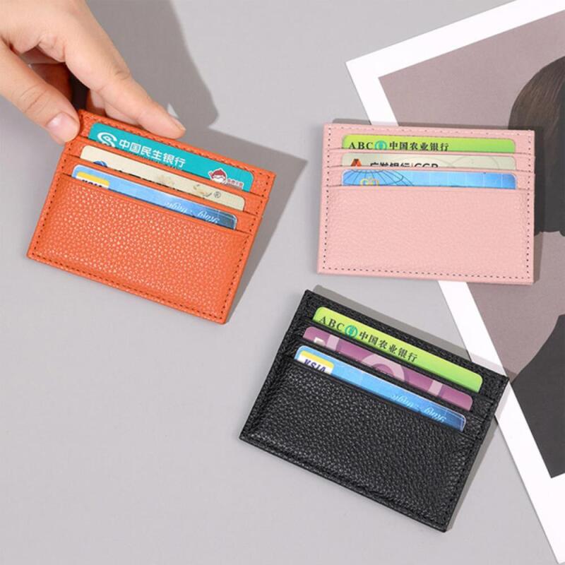 

Women s and Men s Petite Tantan Leather Card Wallet A33454_Black
