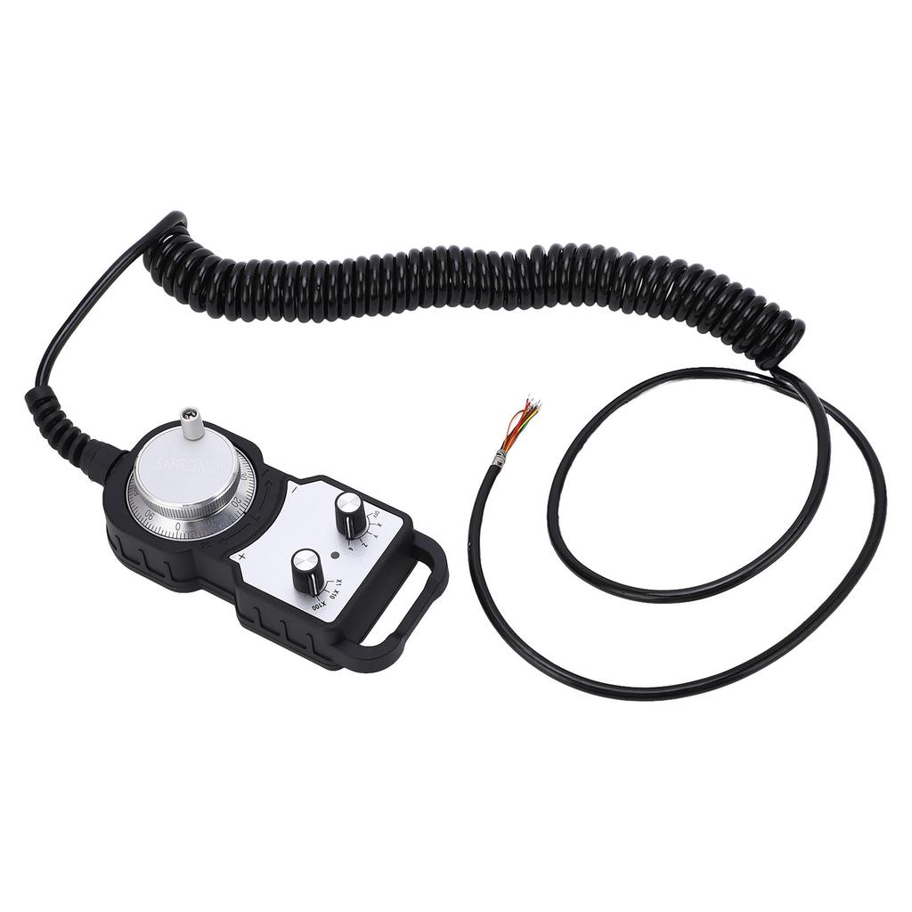 CNC Handwheel Controller 100PPR Universal 4 Axes 3 Level for Siemens Router Engraving Milling Lathe