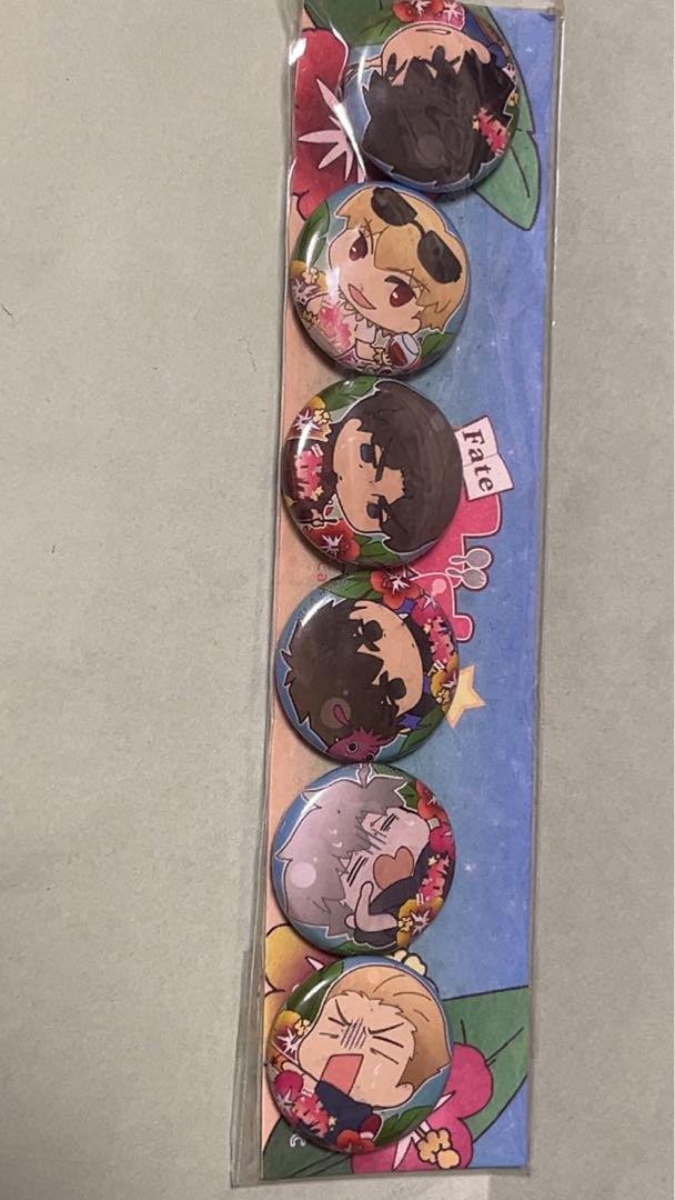 

[USED] Fate/stay night can badges Gilgamesh, Kotomine Kirei, Emiya Kiritsugu, Tokiomi, Kayneth