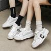 High quality lace-up sneakers women  new platform daddy shoes male students fashion non-slip running shoes