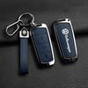 Leather Car Zinc Alloy  Key Case Cover Remote Shell For Volkswagen VW Passat  3C CC B6 B7 B7L R36 Maogotan B5 Keychain Accessory zw5