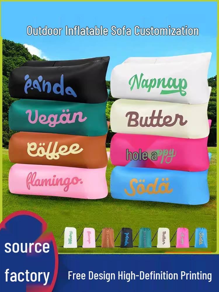 Aufblasbares Outdoor-Sofa - Tragbar, Bequem, Ideal für Camping & Festivals