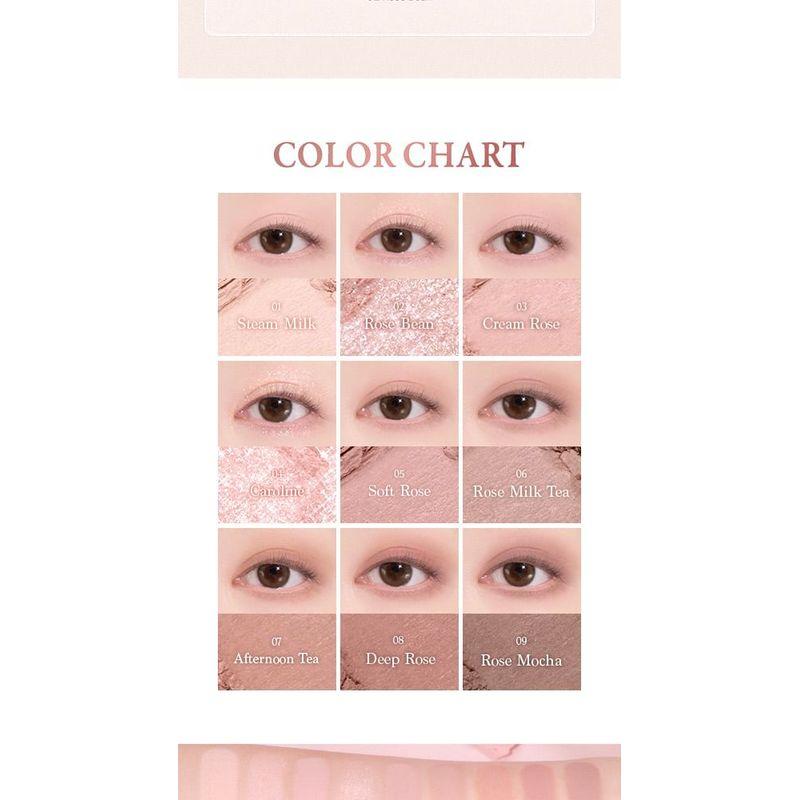 dasique - Shadow Palette Rose Milk Tea Collection
