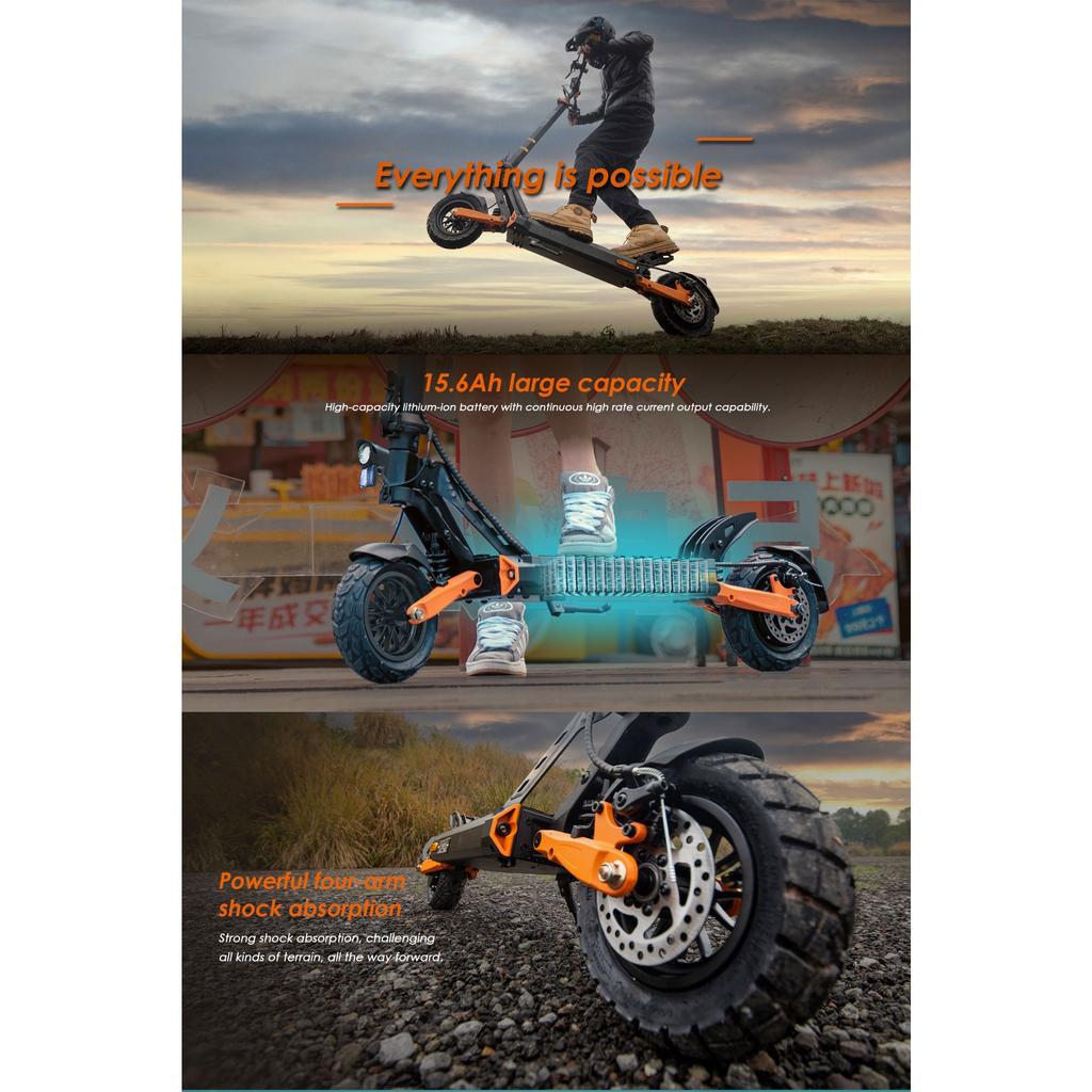 KuKirin G2 Pro (VMP) Electric Scooter 500W Motor 48V 15.6Ah Battery Adult E-Scooter 9 Inch Vacuum Tire City Commuter E Scooter