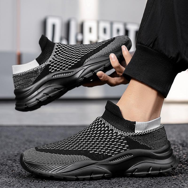Air Cushion Running Shoes Walking Shoes Custom Logo New Breathable Gym Casual MD Mesh Mens for Men