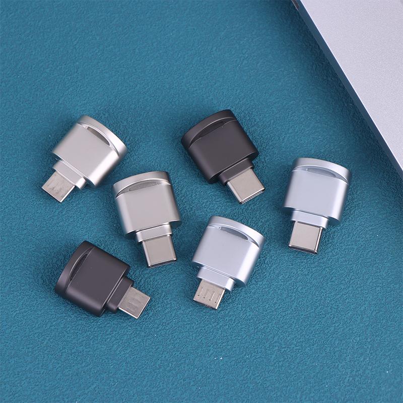 Type-C Tf Mobile Card Reader Zinc Alloy Usb 3.1 Type-C Laptop Multi Functional Otg Card Reader