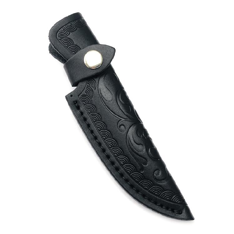 Embossed Leathers Sheath Knife Pocket Folding Knife Sheath Carriers Holsters