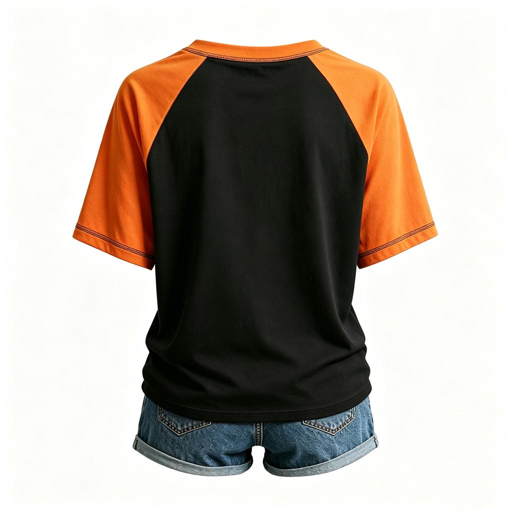 Women's Fashion Casual Halloween Print T-Shirt Neck Pullover Top for Fall Outfits
