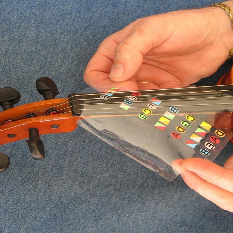 Geige Violine Griffbrett Aufkleber Bund Symbolbeschriftungen Fingersatz