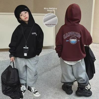Sudadera Pulóver para Niños Estilo Coreano 2023 - Ropa de Otoño Infantil a la Moda