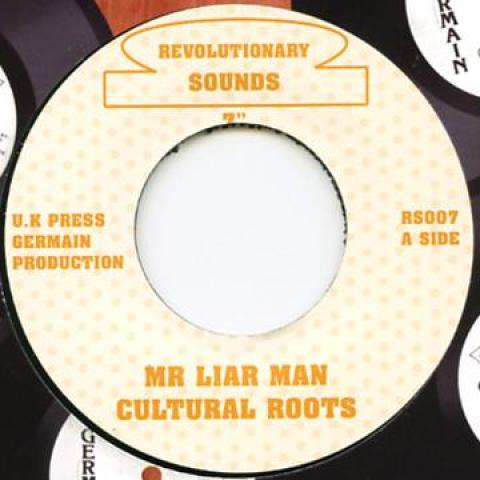7inch Record CULTURAL ROOTS / REVOLUTIONARIES - Mr Liar Man / Dub RS007 Revolutionary S 1980 UK Reggae, Ska & Dub Used