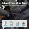 5CM x 10M Banana Cloth Insulation Cotton Exhaust Pipe Insulation Thermal Heat Wrap Roll Motorcycle Fiberglass Heat Shield Tape