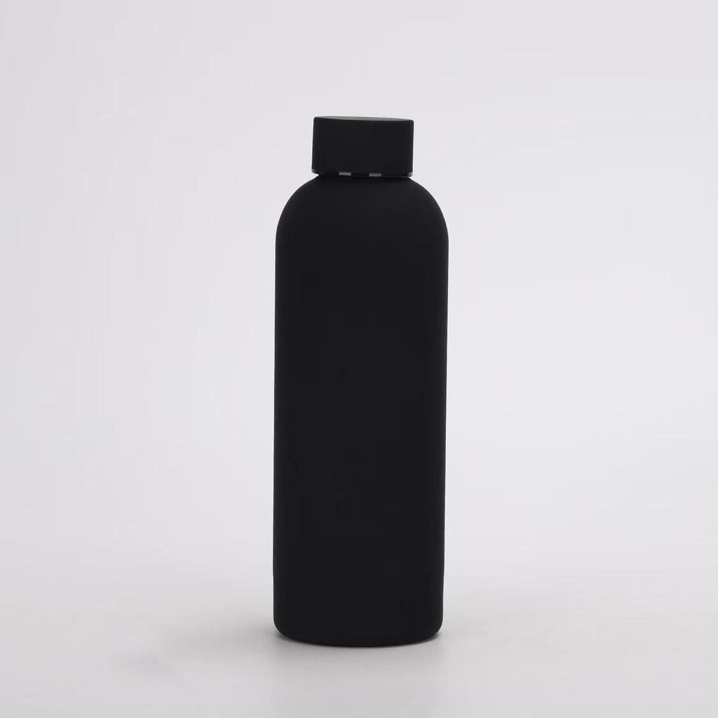 Sport-Thermosflasche aus mattiertem Edelstahl - Großes Fassungsvermögen, Güteklasse 304.