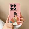 Cover For Xiaomi 14T 5G Case Fashion Love Heart Pattern Funda Shockproof Soft Silicone Phone Bags For Xiaomi 14T Pro Bumper Capa