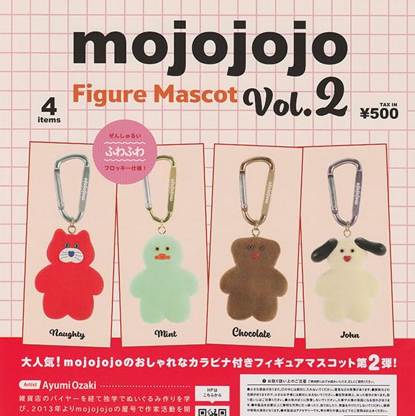 

mojojojo Figure Mascot All 4 types set Vol.2