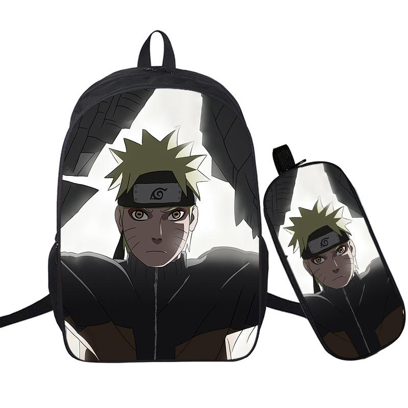 Riman 3D Digital Printing Backpack Two-piece Set Full-color Backpack Student Schoolbag