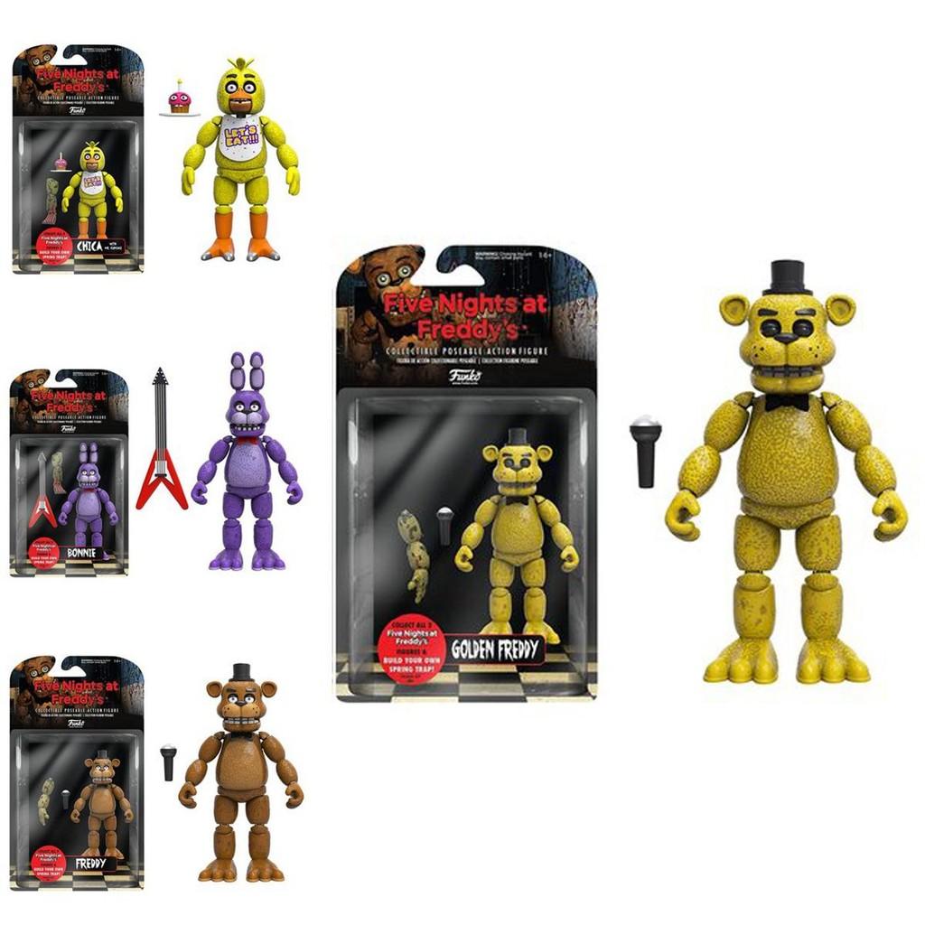 Fnaf Funko Five Nights At Freddy's Action Figure Articulated Golden Freddy For Kids