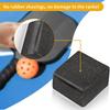 Pickleball Paddle Eraser with Cleaning Cloth Compact Portable Fast Residue Dirt Removal Pickleball Paddle Cleaner Tool