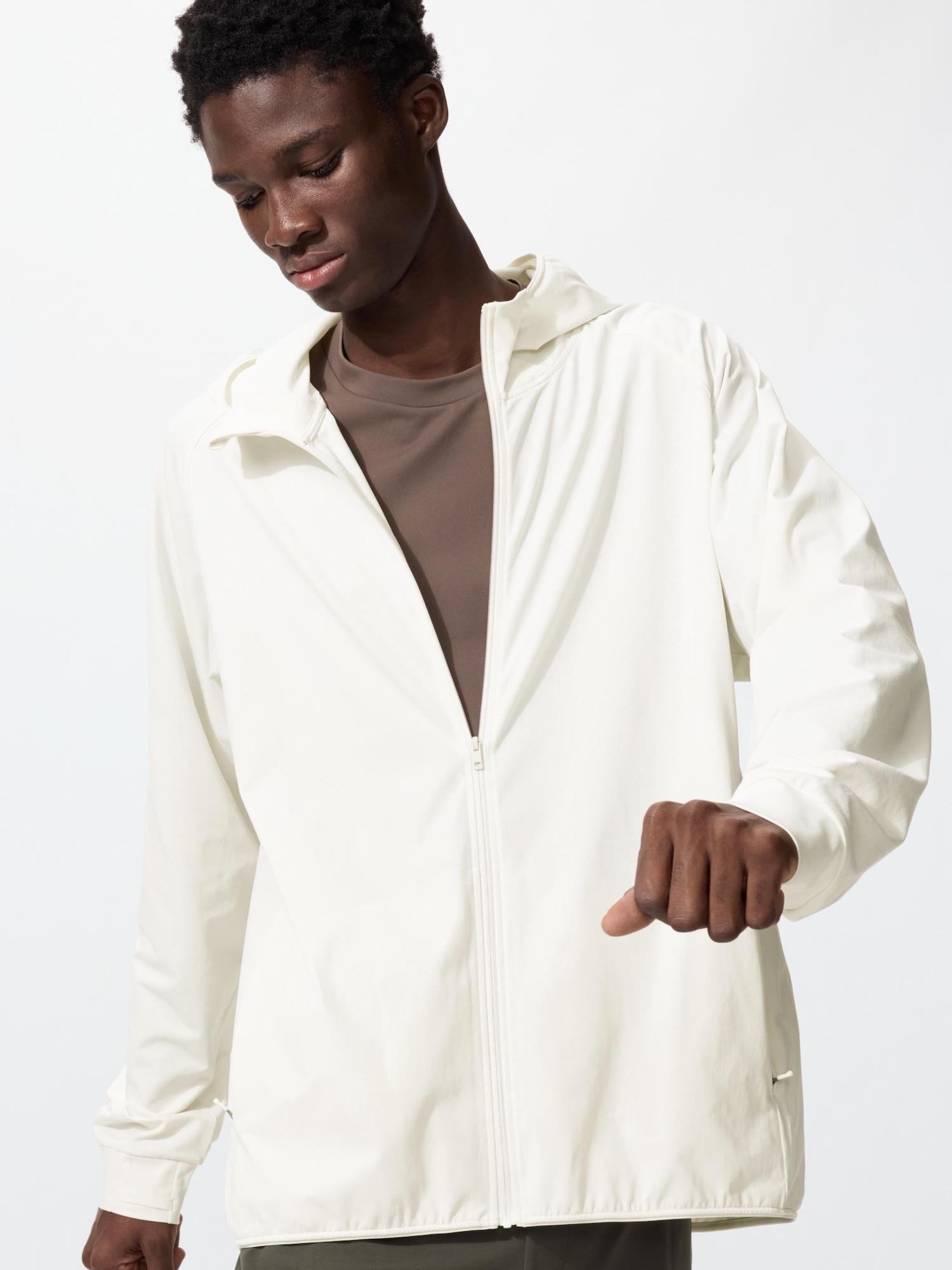 

Парка Uniqlo Dry Ex с защитой от ультрафиолета на молнии 01 OFF WHITE/MEN XS