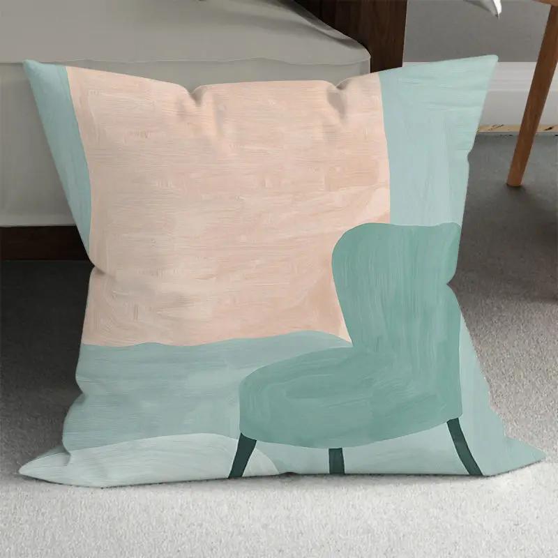 Bedroom Pillowcase Cute Summer Sunflower Decorative Flower  Living Room Bed Sofa Office Chair