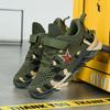 Boys Camouflage Shoes 2025 New Comfortable Children's Boys Sports Shoes Mesh Breathable Non-slip Soft Sole Military Training Trendy Shoes