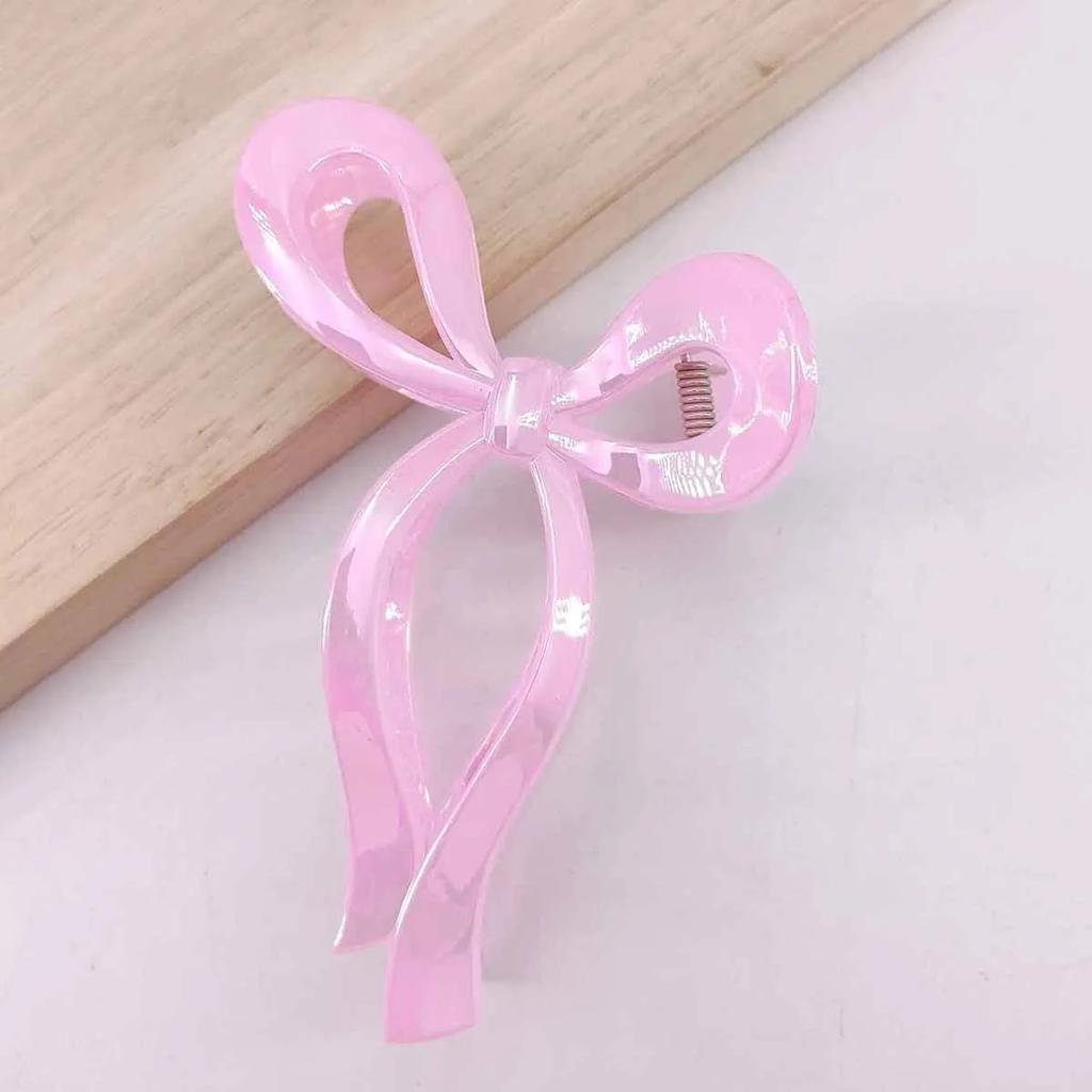 1/6 PCS Ponytail Acrylic Hair Claw Grab Bow Large Hair Clip Hollow Square Hairpins Barrettes for Women Girls Hair Accessories