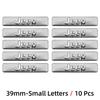26mm 39mm Car Metal Logo Key Emblem Sticker Decoration For Jeep Renegade Compass Grand Cherokee Wrangler Patriot Rubicon Liberty AMW1
