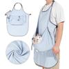 Hands Frees Cats Holder Hair Resistant Apron with Adjustable Strap Comfortable Breathable Carrying Bag for Pet