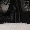 Sexy lingerie three-point set metal chain embroidery shapewear bra set
