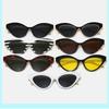 New Fashion Sunglasses Personalized Metal Chain Legs Sun Glasses Camping Trendy Retro Ideal Gift Triangle Frame Sunnies