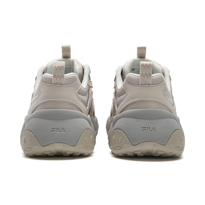 FILA FLUID 7 Cushioning Abrasion Resistant Lightweight Height Increasing Low top Chunky Sneakers Women's Pink Brown F12W612103FPR