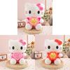 Flower Hellokitty Plush Doll Heart Cat Stuffed Toy Strawberry Angel Decoration